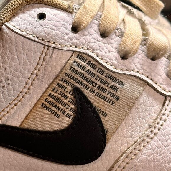 Nike Air Force 1 Shoes White/Black  LV8 Utility Overbranding size 8 main image 13